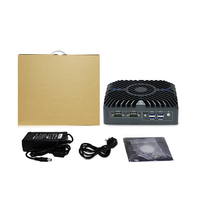 IWILL 12 Gen Core I5 Industrial Control Host N3322 Mini PC dengan 3 port jaringan untuk otomatisasi Industri dan kontrol