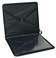 Porte-documents d'art en PU grand format A1 24 x 36 pouces, couverture rigide, classeur à anneaux avec sac de rangement pour peinture, fabriqué en matériau PP durable