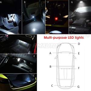 Lumière LED de voiture, lumière intérieure de voiture, lampe de porte de voiture, lampes de coffre pour Tesla Model 3 Model Y Model S Model X - Product Image 2