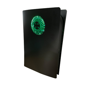 קליפה קשה עור החלפת שחור לוחית עם חלון מותאם אישית צלחת עבור ps5 לוחית עם vent - Product Image 4