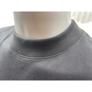 T-shirt vierge personnalisable en gros, 100% coton, avec logo, pour hommes, impression unie, blanc et noir, décontracté - Product Image 1