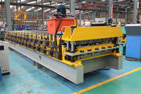 Machine automatique de formage de rouleaux à double couche Machine de fabrication de carreaux émaillés à double couche avec hydraulique