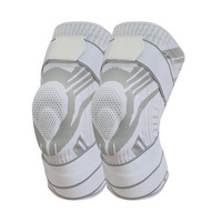 Genouillères de sport avec sangles et support à ressort, protection pour le volleyball, en néoprène, fermeture extérieure, anti-collision, pour le ménisque et l'haltérophilie