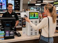 Station de charge PD à écran tactile empilable de 8 pouces pour utilisation multi-appareils (téléphone portable et tablette)