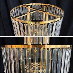 Wedding Decoration Table Centerpiece Metal Gold Trumpet <strong>Vase</strong> <strong>Stand</strong> Flower <strong>Stand</strong> - Product Image 5