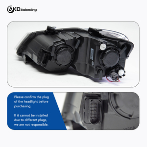 Conjunto de faros LED modificados AKD para VW Polo 2011-2018 con lente de proyector dual L y luz diurna DRL con señal de giro. - Product Image 4