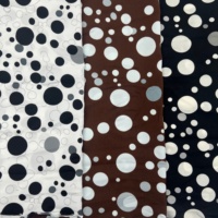 Vente en gros d'usine - Tissu à pois de 148 cm, design classique, tissu en polyester léger et fin, en vente