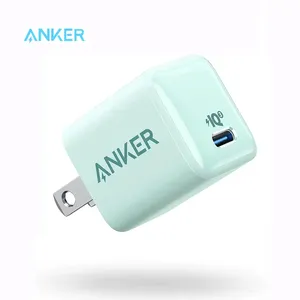 <span class=keywords><strong>Anker</strong></span> <span class=keywords><strong>20W</strong></span> USB C Nano Charger Durable Compact Fast Charger pour <span class=keywords><strong>iPhone</strong></span> 14/13/12 Mini Pro Max 12 pour Galaxy Pixel 4 iPad PIQ 3.0 - Product Image 1