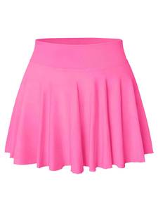 Jupe plissée de yoga jupe de tennis de <span class=keywords><strong>badminton</strong></span> <span class=keywords><strong>short</strong></span> de fitness pour <span class=keywords><strong>femme</strong></span> jupe de yoga de course avec poches - Product Image 4