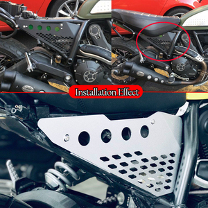 XXUN Accessori Moto Copertura Telaio Laterale Centrale per Ducati Scrambler <span class=keywords><strong>Sixty</strong></span> / Desert Sled / Full Throttle / Urban Enduro 2015-2020 - Product Image 3
