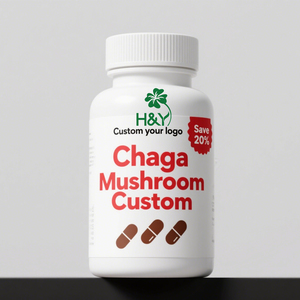Özel etiket <span class=keywords><strong>Chaga</strong></span> özü gıda sınıfı şaga mantar tozu - Product Image 2