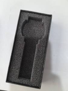 Hộp Quà Tặng Bao Bì Đồng Hồ Màu Đen Giấy Bìa Cứng Màu Đen Logo Tùy Chỉnh Chất Lượng Cao Sang Trọng Đồng Hồ Đơn Có Chèn Xốp - Product Image 4