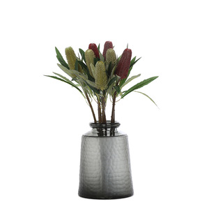 Rama de Banksia Artificial de Lujo con Tacto Real, Flor de Pagoda Exótica, Protea Artificial para Decoración Zen de Hoteles de Alta Gama, Vestíbulos, Hogares y Villas - Product Image 5