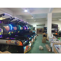 Machine de jeu de basket-ball d'intérieur à monnayeur pour salles d'arcade, jeu de tir de basket-ball de rue pour adultes, Creatfun, certifiée CE, 100W