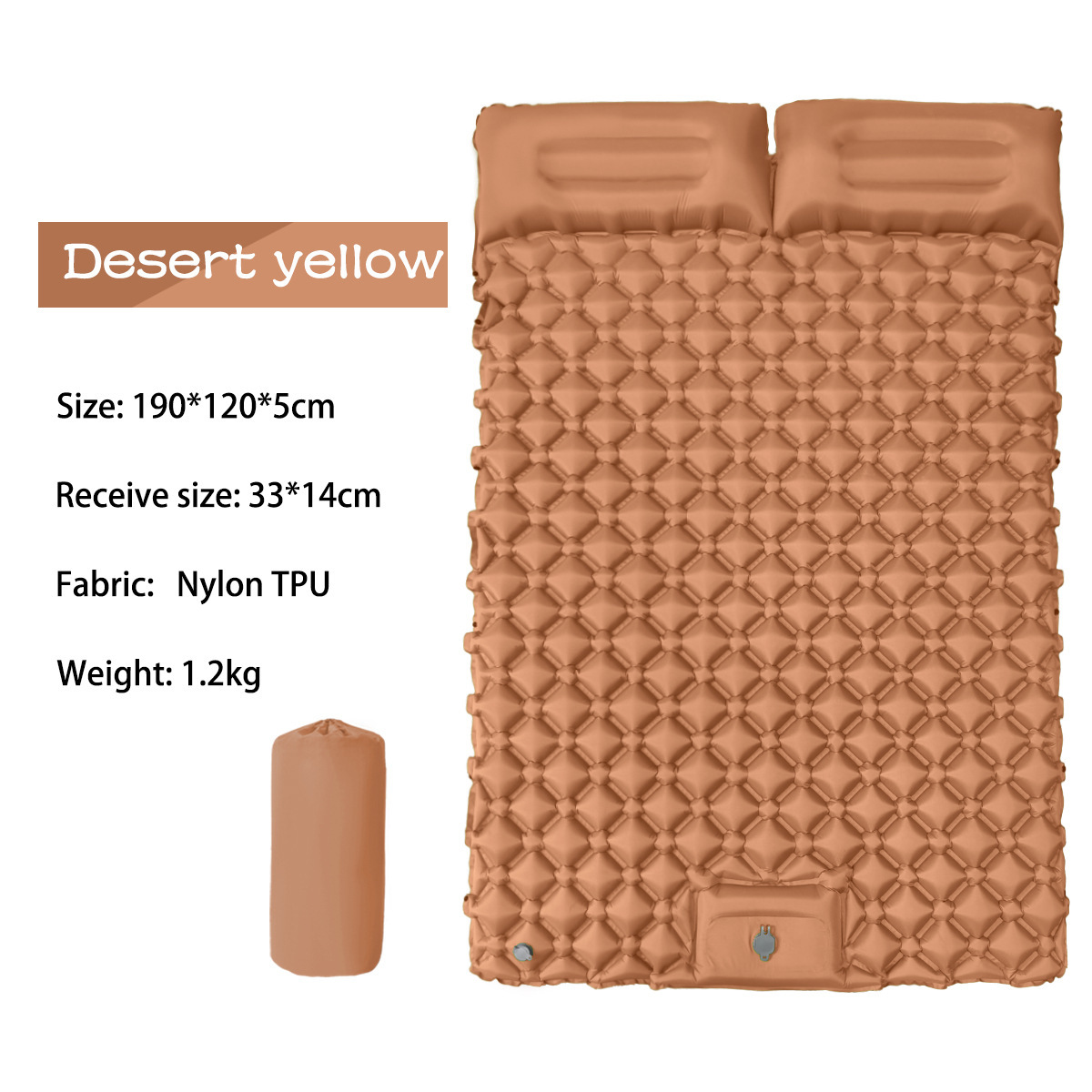 Double diamond for two-spliced desert