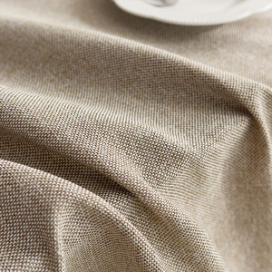 Colore solido personalizzabile tessuto poliestere/cotone antiolio moderno lusso decorativo quadrato Diai marca tovaglia Hotel uso - Product Image 3