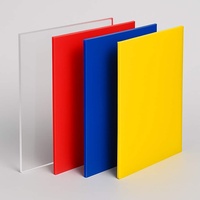 Feuille acrylique colorée 1220x2440mm, PMMA translucide, résistant aux UV, service de découpe et gravure laser sur mesure