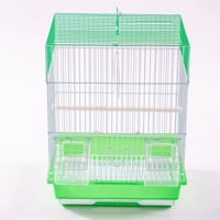 Cage à oiseaux en métal pour petits oiseaux, pour l'intérieur et l'extérieur, avec plateau en plastique, vente en gros