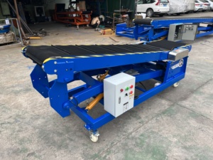 Lianxin kleiner hydraulischer Band förderer zum Be-und Entladen von LKWs - Product Image 6