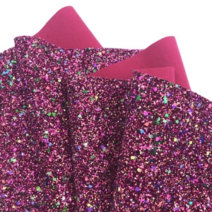 Tissu épais en cuir scintillant de couleurs mélangées scintillantes pour la fabrication de sacs de soirée - Product Image 2