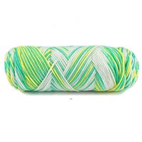 Fil fantaisie 100 % acrylique teint, épais, 5 brins, 100 g par pelote, pour tricot de bébé et couture – Vente en gros