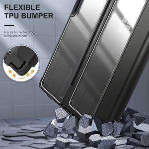 MoKo Unique Clear PC Back Shell a prueba de golpes TPU Universal Tablet funda para Microsoft <span class=keywords><strong>Surface</strong></span> <span class=keywords><strong>Pro</strong></span> 11 10 9 <span class=keywords><strong>8</strong></span> 13 "<span class=keywords><strong>2022</strong></span> - Product Image 6