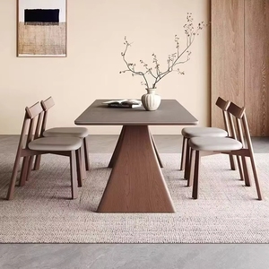 <span class=keywords><strong>Tavolo</strong></span> da Pranzo <span class=keywords><strong>in</strong></span> <span class=keywords><strong>Legno</strong></span> Massello Stile Vintage Francese, Design Moderno e Semplice con Piano <span class=keywords><strong>in</strong></span> Pietra <span class=keywords><strong>per</strong></span> Piccoli Appartamenti e Famiglie - Product Image 4