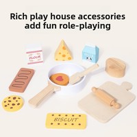 Chariot de cuisine en bois écologique 2-en-1 pour bébés, trotteur et chariot de jeu pour tout-petits, jouet d'éveil en gros