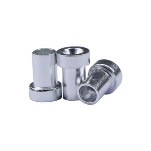 Douille à bride en fer, rivets aveugles, tête de fixation, manchon tourné CNC, poli, norme ISO, 4mm 5mm 6mm, pour assemblage de machines à roulements - Product Image 1