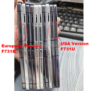 Điện Thoại Di Động Ban Đầu Siêu Amoled Flip5 Panal LCD Màn Hình Cảm Ứng Digitizer Lắp Ráp Z Lật 5 F731b Hiển Thị Với Khung Đối Với Samsung - Product Image 3