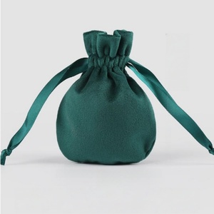 Sac Hula en velours haut de gamme pour le rangement des bijoux, pochette en tissu, pochette décorative, sac à cordon, emballage cadeau écologique - Product Image 5