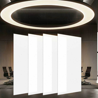 Feuille de diffusion PC anti-reflet 100 % vierge en matière première brute, blanc opale, pour panneau lumineux LED et boîte à lumière LED
