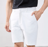Shorts d'été en coton respirant pour homme, style business