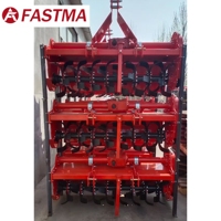 1GLN-150 (190 Boîtes) Rotavator agricole durable à entraînement par engrenages latéraux pour tracteur, marque PTO