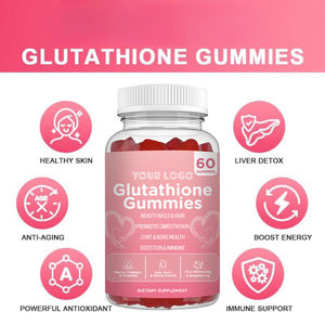 Suplemen Pencerah Kulit Glutathione Gummies dengan Kolagen Laut untuk Dewasa, Permen Gummy 60pcs - Product Image 5