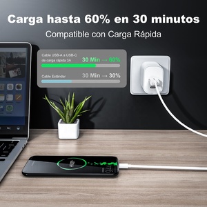 OEM Logo Package Fast Charging USB to Type-C Data Cable 1M 3.3FT White Copper <b>Wire</b> Anti-break USB-A to USB-C for Phone Laptop - Product Image 4