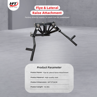 Accessoire multifonctionnel pour Power Cage, pour entraînement de la poitrine et des épaules, incluant exercices Reverse Pec Fly, idéal pour la maison et gainant de place