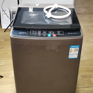 Machine à laver domestique entièrement automatique avec roue à vagues de grande capacité, séchage à chaud, nettoyage à sec et décapage intégrés - Product Image 4