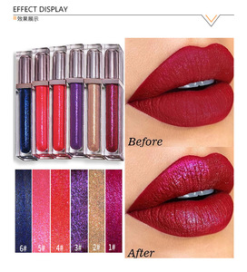 ชุดลิปกลอสแวววาวเครื่องสำอางกันน้ำมันวาวลายกิ้งก่าแวววาวสินค้าตรา - Product Image 3