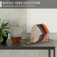 Support de rangement pour casquettes de baseball - Peut contenir 14 casquettes, adapté pour une utilisation sur les bureaux, les armoires, les coiffeuses, les halls d'entrée