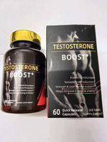 Capsules de soutien naturel à la testostérone pour hommes – Booste l'énergie, la résistance et la santé hormonale – Amélioration masculine