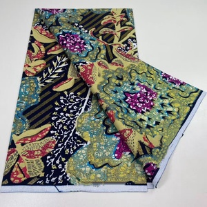 ผ้าพิมพ์ลายแองการ่า นิว ซุปเปอร์ ฮอลแลนด์ แว็กซ์ 100% ผ้าฝ้าย โกลเด้น แกรนด์ แว็กซ์ สำหรับตัดเย็บเสื้อผ้า ลายบาติก สำหรับทำกระเป๋าและเสื้อเชิ้ต - Product Image 6