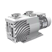 Bomba de Vacío de Paletas Rotativas de Dos Etapas Serie TRP-12 de BWVAC, 0.37/0.55 KW, Tanque de Aceite de 1.1L para Semiconductores, Fotovoltaica y Medicina