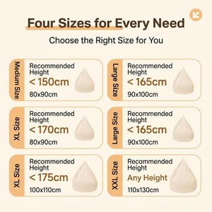Wholesale Living Room Sofas Sponge Compressed Foam <strong>Bean</strong> <strong>Bag</strong> Chairs Beanbag Lounger Sofa <strong>Bed</strong> - Product Image 6