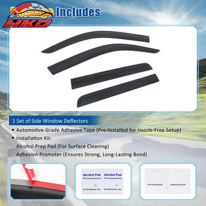 Pare-soleil adhésifs à profil bas pour Ford Maverick 22-26, déflecteurs de pluie - Product Image 5