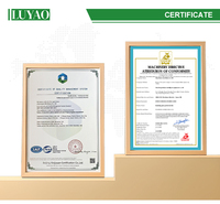 Presse à chaud LUYAO certifiée ISO9001 380V pour verre isolant double vitrage en acier, facile à utiliser