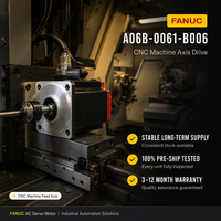 Moteur servo AC FANUC A06B-0061-B006 Beta IS 2/4000 d'origine, 0,5 kW, 4000 tr/min, capuchon rouge, moteur servo pour machine CNC, fabriqué au Japon