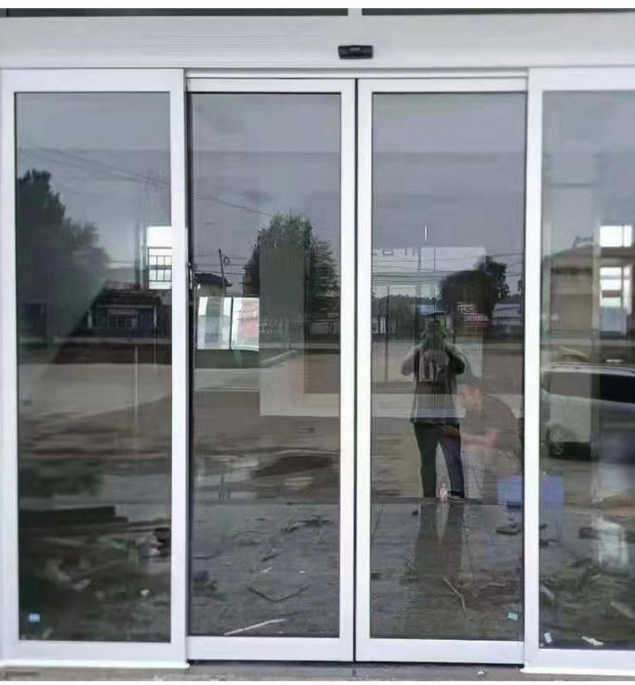 Auto Configuration Server Slide 150kg Automatic Sliding Door System DC Brushless Motorized Sliding Door ...