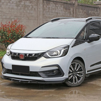 Veidt pour Honda Fit Quatrième Génération : Décoration de lèvre avant, Kit carrosserie compact FIT, Garniture d'angle extérieure, Spoiler