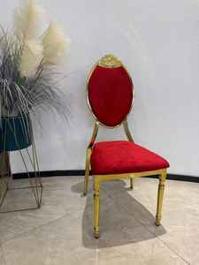 Cadeira de Metal Empilhável para Casamentos, Eventos, Festas, Aluguel, Banquete, Jantar, Cadeira de Hotel - Product Image 5